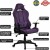 AROZZI TORRETTA-SFB-PP Soft Fabric Gaming Chairs-Purple image