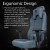 AROZZI VERNAZZA-SFB-BL Soft Fabric Gaming Chair -Blue image