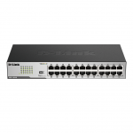 D-Link DGS-F1024P 24 Port Gigabit Unmanaged POE Switch with 2 SFP ports 250 watts