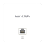 Hikvision DS 3WAP521 SI Wi-Fi 5 1200M In-Wall Access Point