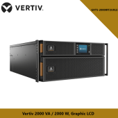 Vertiv GXT5-2000IRT2UXLE 2000 VA / 2000 W, Graphic LCD