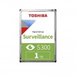 Toshiba HDWV110UZSVA 1TB S300 Surveillance HDD - 3.5' SATA Internal Hard Drive