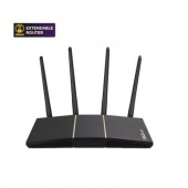 ASUS RT-AX57 AX3000 Dual Band WiFi 6 Extendable Router - 90IG06Z0-MU2C00