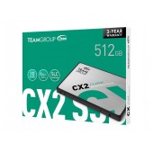 Team Group T253X6512G0C101 CX2 2.5" 512GB SATA III 3D NAND Internal Solid State Drive - SSD
