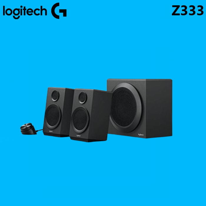 Logitech Z333 2.1 Computer Speaker System with Subwoofer