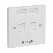 D-Link NFP-0WHI21 Cat 6 UTP Face Plate