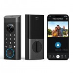 Eufy T85311Y1 Video Smart Lock E330 3-in-1 Triple Security Video Lock