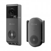 EZVIZ EP3x 2K Battery-Powered Video Doorbell - Black