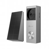 EZVIZ HP3 Pro 2K Battery-Powered Video Doorbell with Solar Panel