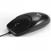 Genuine GN-M3044 USB Optical Mouse 1000 DPI, USB 2.0 Interface - Black