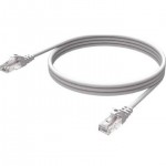 Genuine GNPC-C6UGRY-1 1 meter Cat6 UTP PVC Patch Cord Ethernet Cables RJ45 - Gray