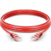 Genuine GNPC-C6URED-2 Cat6 UTP PVC Patch Cord Ethernet RJ45 Cables 2 Meter - Red