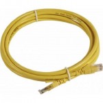 Genuine GNPC-C6UYLW-3 Cat6 UTP PVC Patch Cord Ethernet RJ45 Cables 3 Meter - Yellow