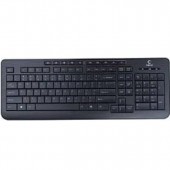 Genuine K4221 Multimedia Keyboard Ergonomic Designed - Black