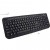 Genuine K4221 Multimedia Keyboard Ergonomic Designed - Black