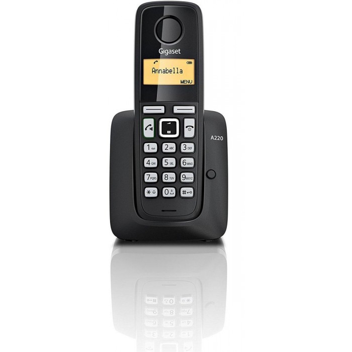 Gigaset A220 Cordless Phone Black Dubai Terrabyt Com