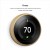 Google T3032US Nest 3rd Generation learning programmable Thermostat Brushed Brass image