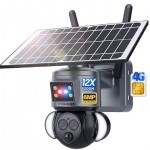 INQMEGA 4G LTE Cellular Security Camera Solar