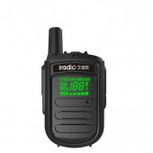 Iradio DP-168 CE/FCC marked entry level mini digital portable radio DMR tier 1& tier 2 walkie talkie - Black