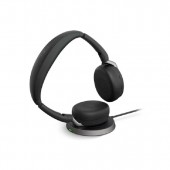 Jabra 26699-999-989 Evolve2 65 Flex MS Stereo USB-A Headset With Wireless Charging Stand - Black