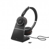 Jabra 7599-848-199 Evolve 75 SE UC Stereo With Charging Stand - Black