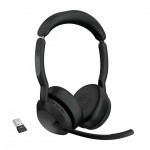 Jabra 25599-999-999 Evolve2 55 Stereo ANC,USB,BT-USB Wireless MS - Black