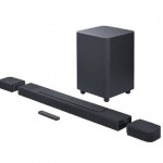 JBL BAR1000PRO-BLK BAR 1000 PRO 7.1.4-CH Soundbar with Speakers & Wireless Subwoofer