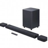 JBL BAR1000PRO-BLK BAR 1000 PRO 7.1.4-CH Soundbar with Speakers & Wireless Subwoofer