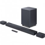 JBL BAR800PROBLKUK Bar 800 5.1.2 Channel Soundbar, With Detachable Speakers