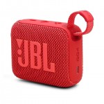 JBL Go 4 Ultra-Portable Bluetooth Speaker - Red