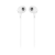 JBL Live 100 In-Ear Headphone - White