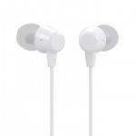 JBL T50HI In-Ear Wired Headphone - White