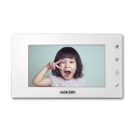 KOCOM KCV-D504 7" Color digital LCD Monitor Videophone - White