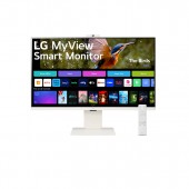 LG 32SR85U-W My View 32” 4K UHD IPS Smart Monitor, webOS