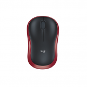 Logitech 910-002237 M185 Wireless Mouse - Red