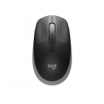 Logitech 910-005906 M190 Full-Size Wireless Mouse - Mid Grey