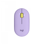 Logitech 910-006666 M350 Pebble Wireless Mouse - Lavender Lemonade