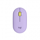 Logitech 910-006666 M350 Pebble Wireless Mouse - Lavender Lemonade