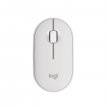 Logitech 910-007013 M350S Pebble Mouse 2 Wireless - Tonal White