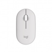 Logitech 910-007013 M350S Pebble Mouse 2 Wireless - Tonal White