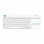 Logitech 920-007146 K400 Plus Wireless Keyboard - White