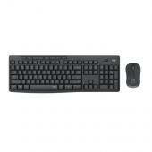 Logitech 920-009795 MK295 Silent Keyboard Mouse Combo - Graphite