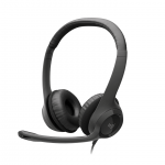 Logitech 981-000406 H390 USB Computer Headset - Black