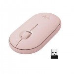 Logitech 910-005717 M350 Pebble Wireless Mouse - Rose