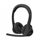 Logitech 981-001407 Zone 300 wireless headset - Midnight Black