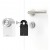 Nuki 221015 Smart Lock Pro smart door lock - White image