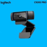 Logitech C920S PRO HD Pro WebCam, Full HD 1080p video calling with stereo audio