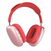 Promate AirBeat Wireless Stereo Headphones, red