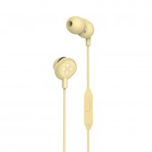 Promate Ice Enhanced In-Ear Wired Earphones, Yellow