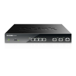 D-Link (DSR-500) Unified Services Router 4 x Gigabit LAN, 2 x Gigabit WAN